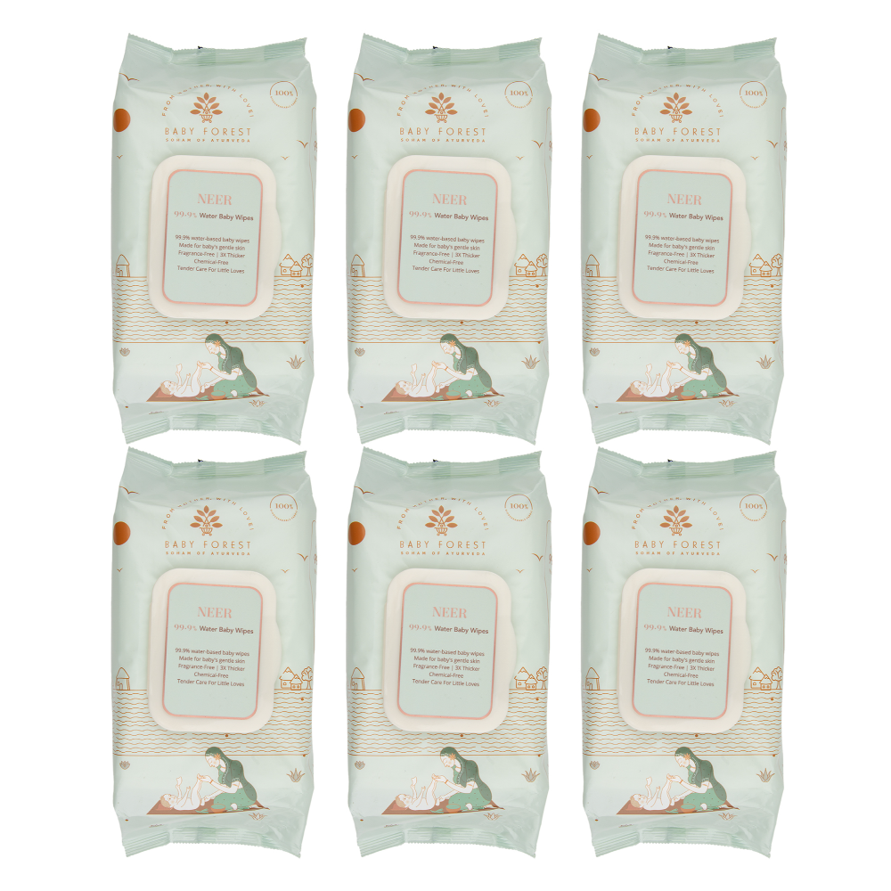 Baby Forest Neer 99.9% Water Baby Wipes