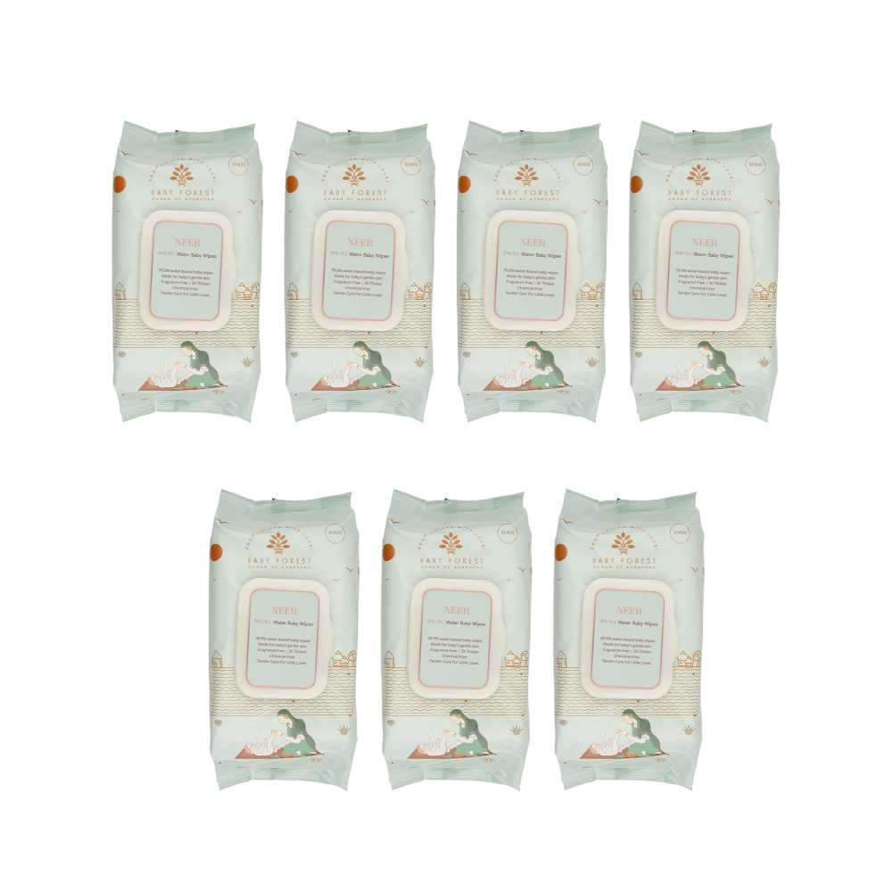 Baby Forest Neer 99.9% Water Baby Wipes