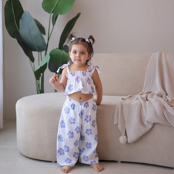 Mellow Muffin Breezy Pants - Berry Blossom