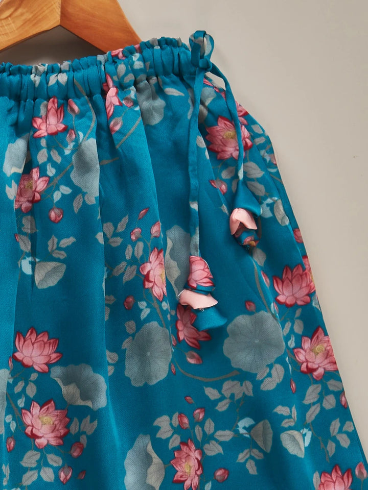 Liz Jacob Girls | Pure Mulberry-Silk Ethnicwear | Kamal