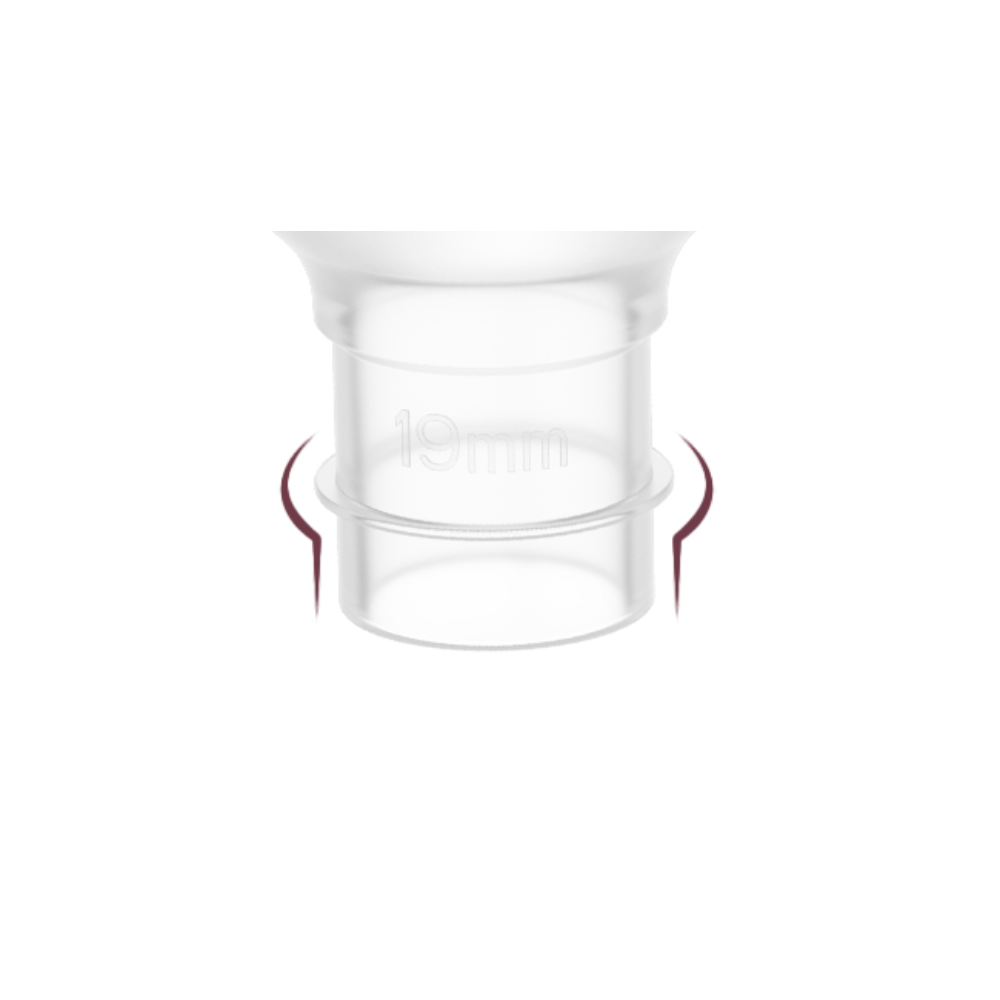 Momcozy Breastfeeding Access Flange Insert for S9 Pro/S12 Pro - Transparent