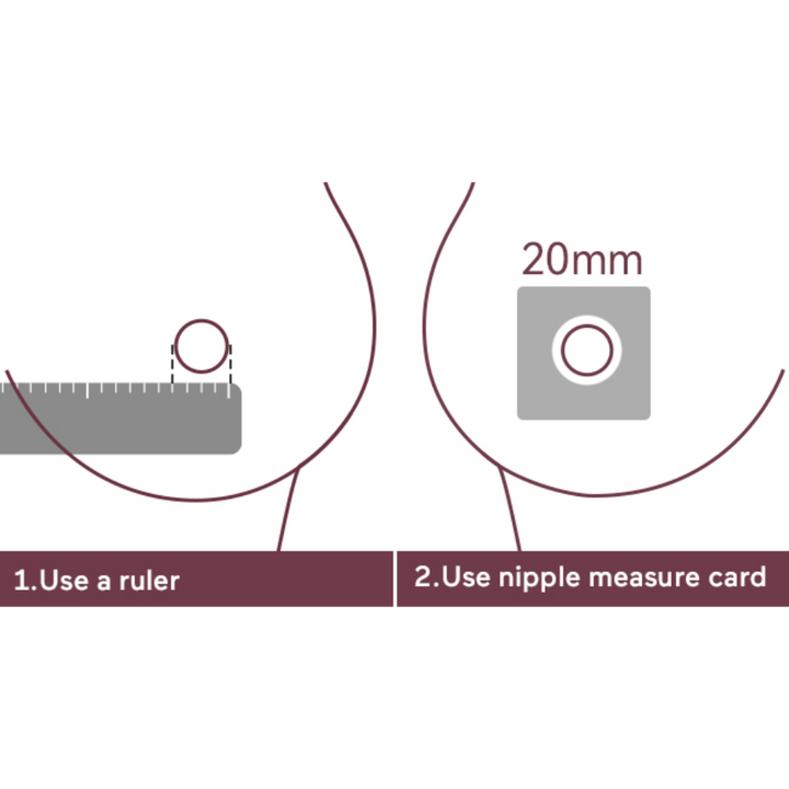 Momcozy Breastfeeding Access Flange Insert for S9 Pro/S12 Pro - Transparent