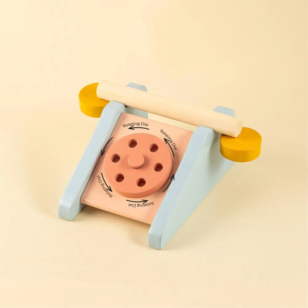 Playbox Clubhouse Telephone Wooden Toy