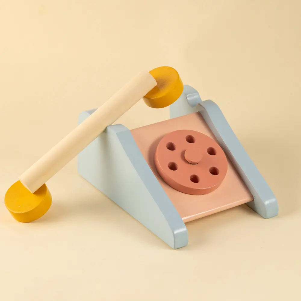 Playbox Clubhouse Telephone Wooden Toy