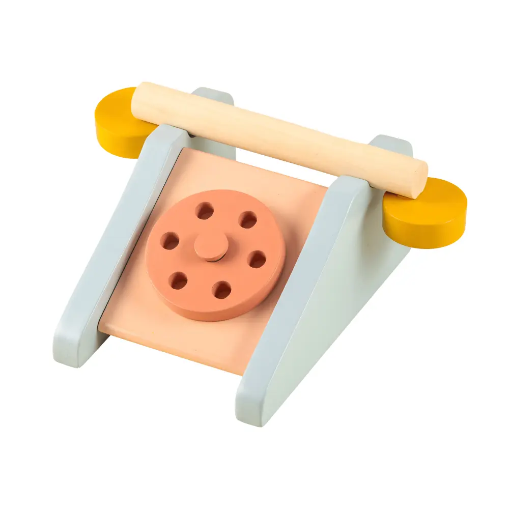 Playbox Clubhouse Telephone Wooden Toy
