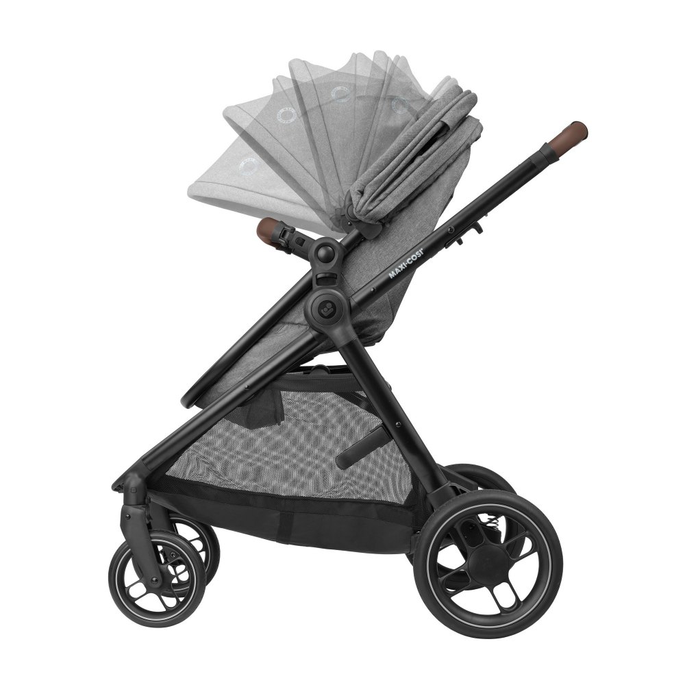 Maxi Cosi Zelia S Trio Travel System Grey Birth to 48 months