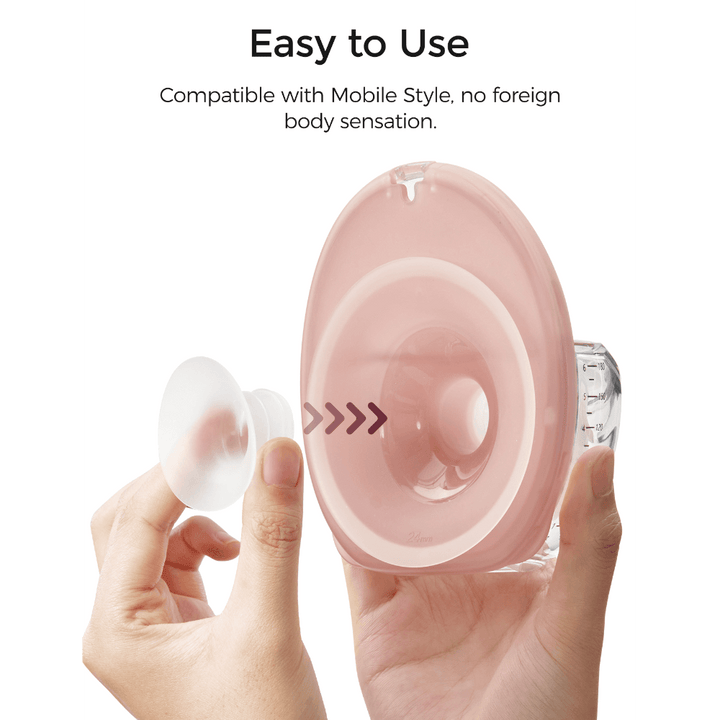 Momcozy Breastfeeding Access Flange Insert For M6 - Transparent