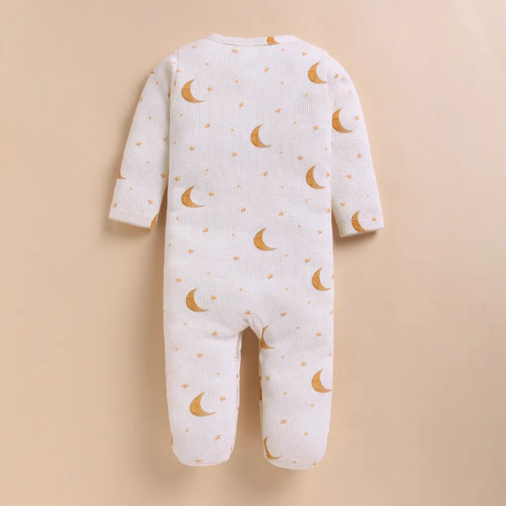 Cot &amp; Candy Organic Footed Sleepsuit With Snap - Tiny Twinkle