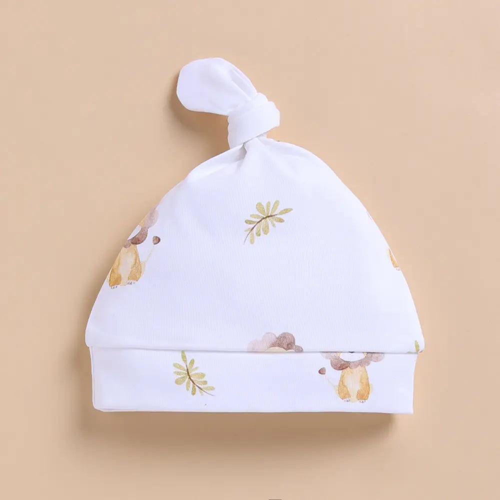 Cot &amp; Candy Organic Beanie - Little Roar