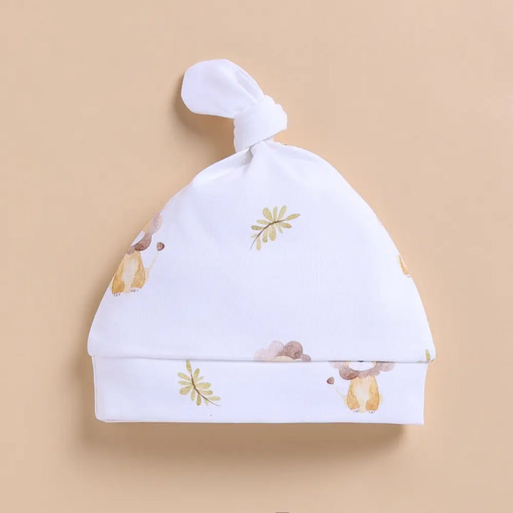 Cot &amp; Candy Organic Beanie - Little Roar