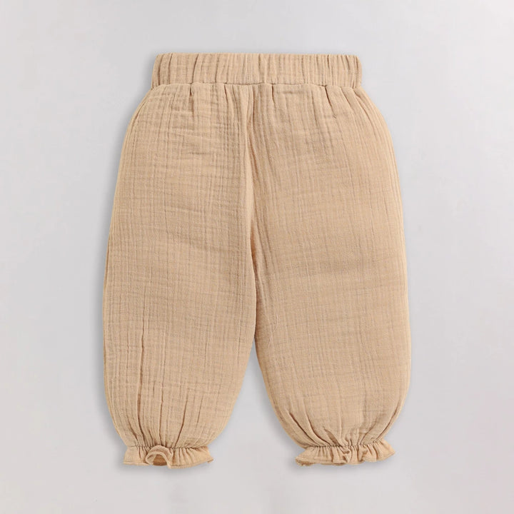 Cot &amp; Candy Baby Organic Girls Cordset - Latte
