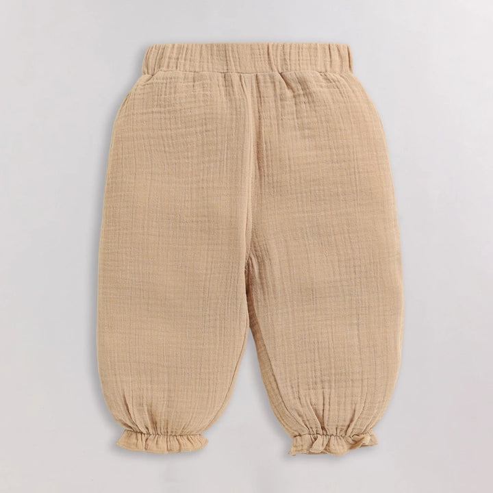 Cot &amp; Candy Baby Organic Girls Cordset - Latte