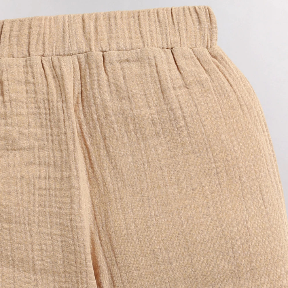 Cot &amp; Candy Baby Organic Girls Cordset - Latte
