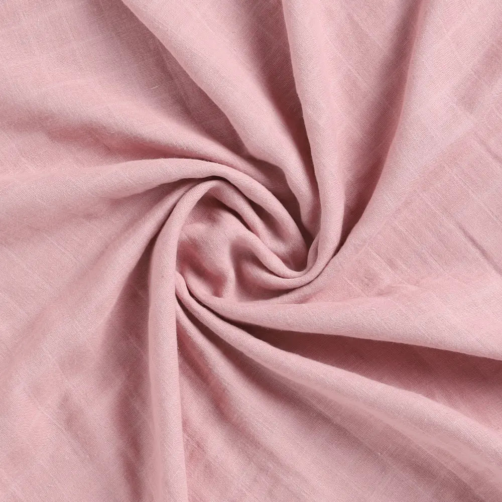 Cot &amp; Candy Baby Organic Muslin Swaddle Wrap-Blush Pink