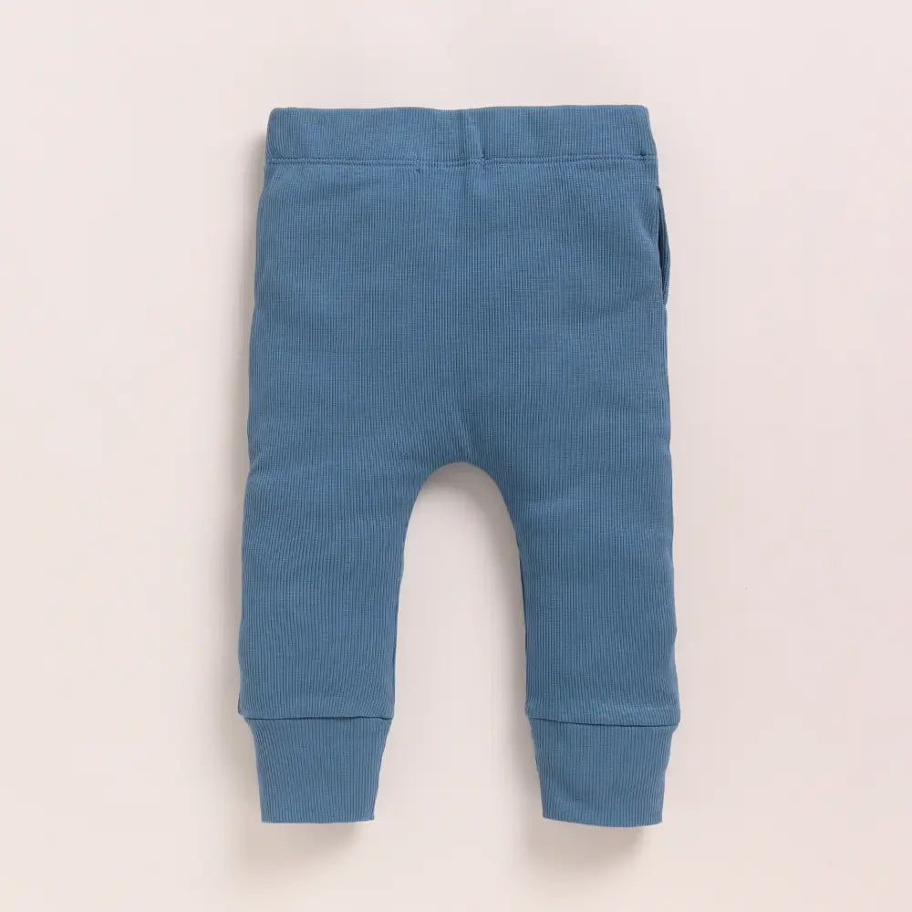 Cot &amp; Candy Baby Organic Muslin Oversized Tee With Legging-Spring Floral + Denim