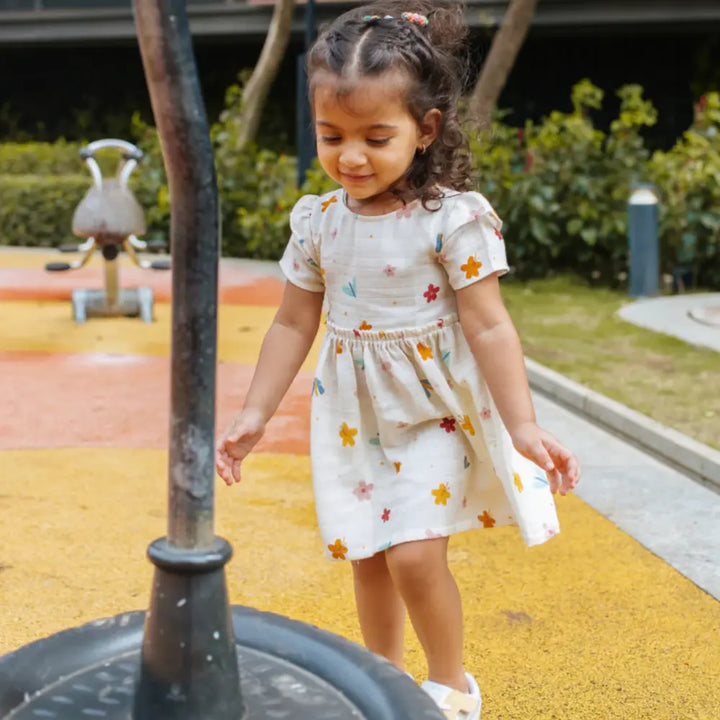 Dulaar Organic Muslin Dress