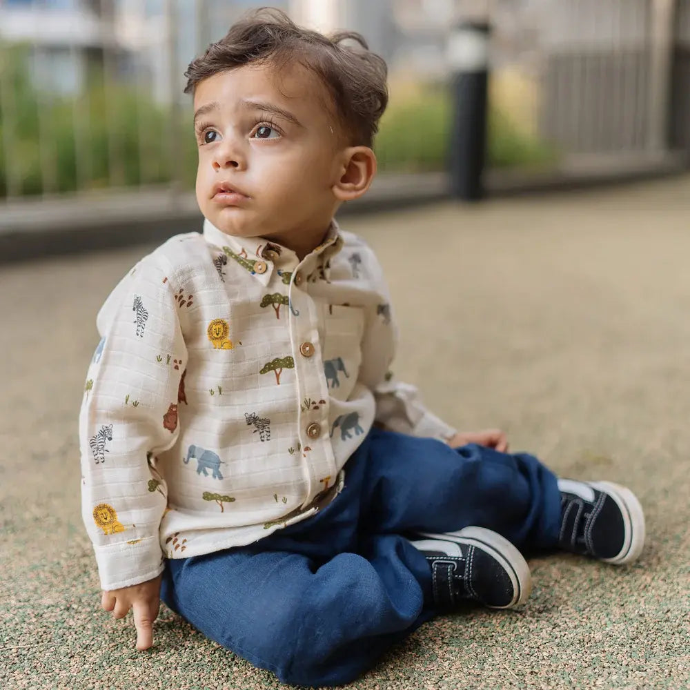 Dulaar Organic Muslin Shirt