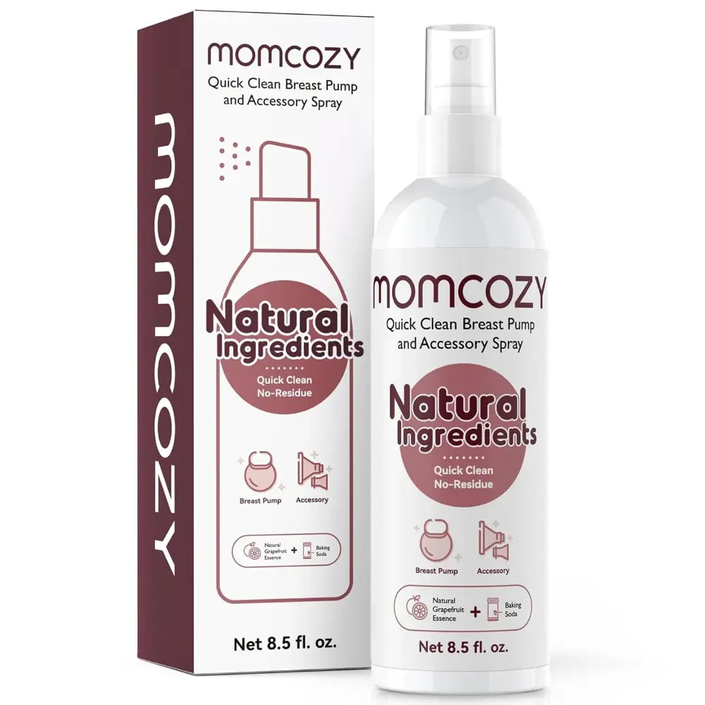 Momcozy Portable Breast Pump Cleaner Spray - 200 Count
