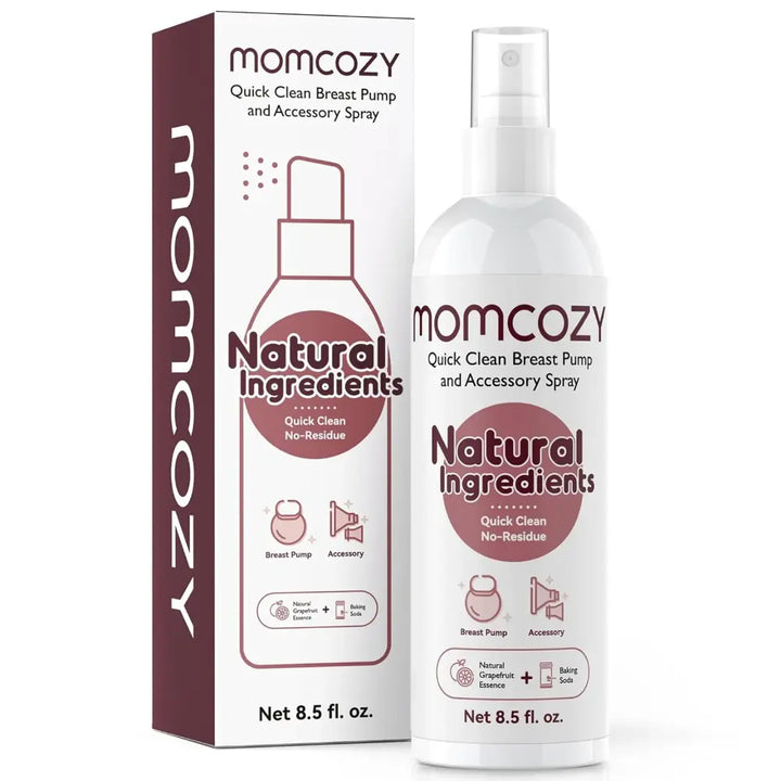 Momcozy Portable Breast Pump Cleaner Spray - 200 Count
