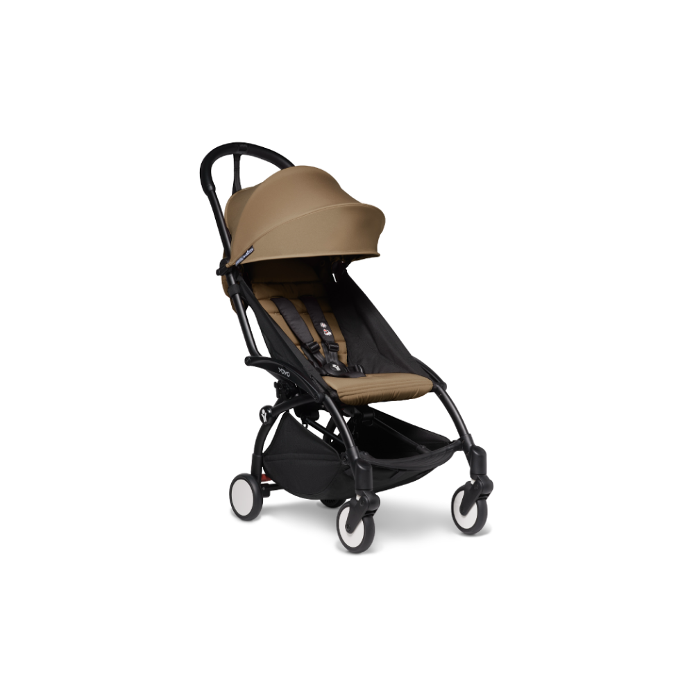 YOYO² Travel friendly Stroller for 6 m+ - Toffee \ Black Frame