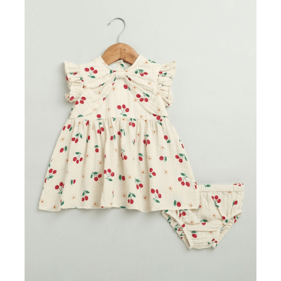 Sweetlime By AS Cherry Print Organic Cotton Co-ord Set