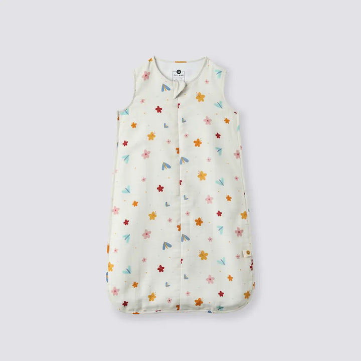 Dulaar Organic Muslin Sleep Bag - A World in Bloom
