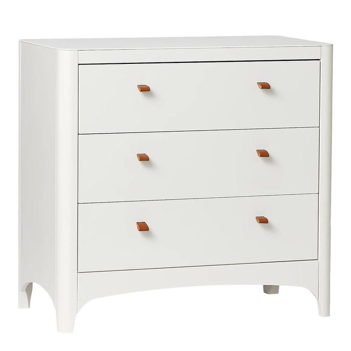 Leander Classic Dresser for Baby &amp; Kids, 3 Soft-Close Drawers, Spacious Storage, Rounded Corners