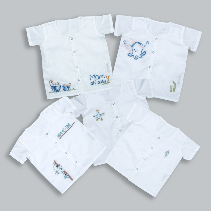 Bhaakur Set of 5 Sleeves Jhablas