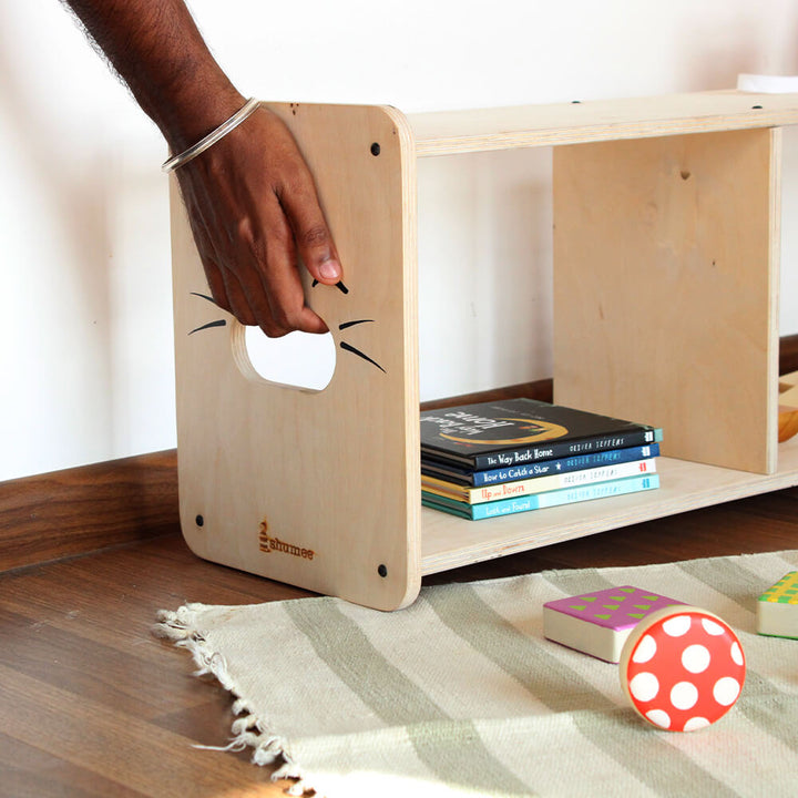 Wooden Montessori Shelf