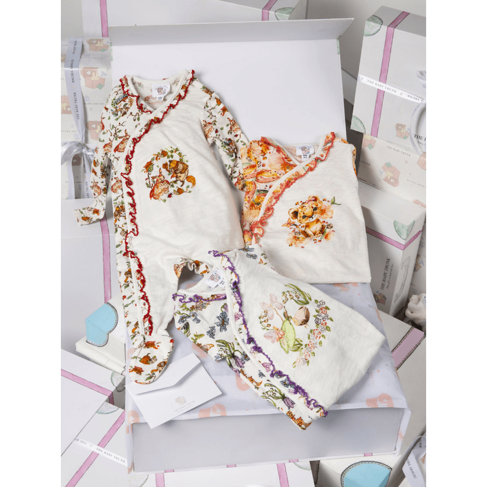 The Baby Trunk Newborn Apparel Gift Box – Pack of 3