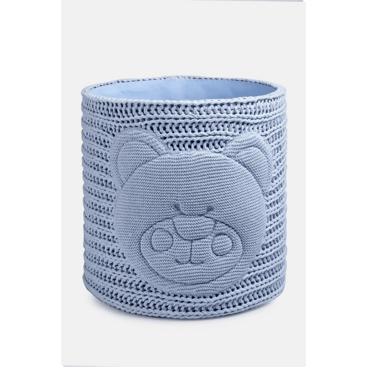 The Baby Trunk Multipurpose Storage Basket- Blue Teddy
