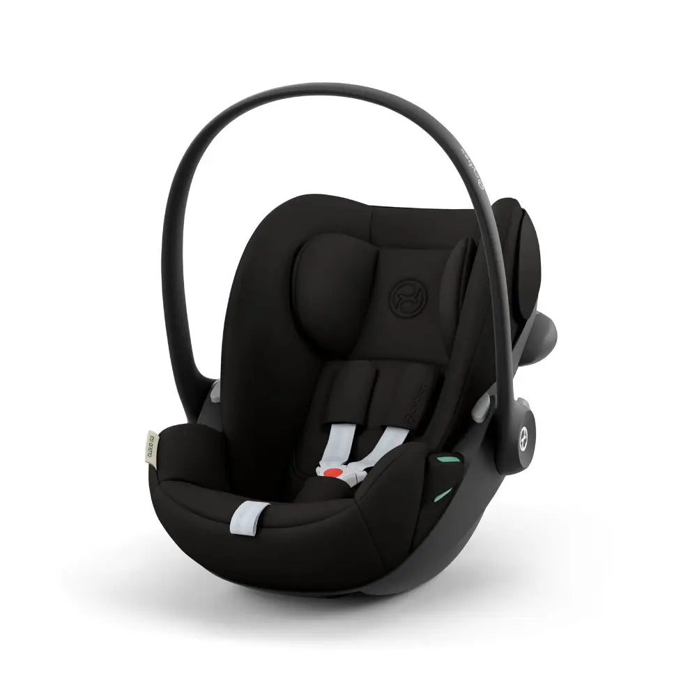 Cybex Cloud G3 Newborn Rear-Facing Infant Car Seat with Carry Handle, Flat Recline, Impact Protection, Seat Belt Installation, Birth - 2 Years - Black