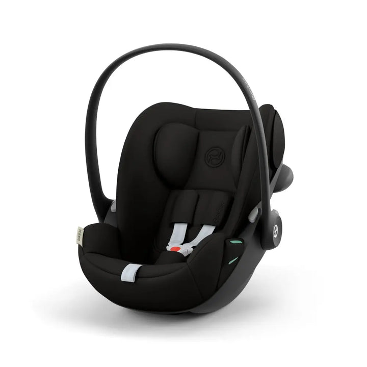 Cybex Cloud G3 Newborn Rear-Facing Infant Car Seat with Carry Handle, Flat Recline, Impact Protection, Seat Belt Installation, Birth - 2 Years - Black