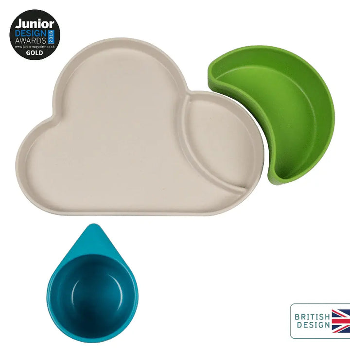 Eco Cloud Dining Set - Blue/Green