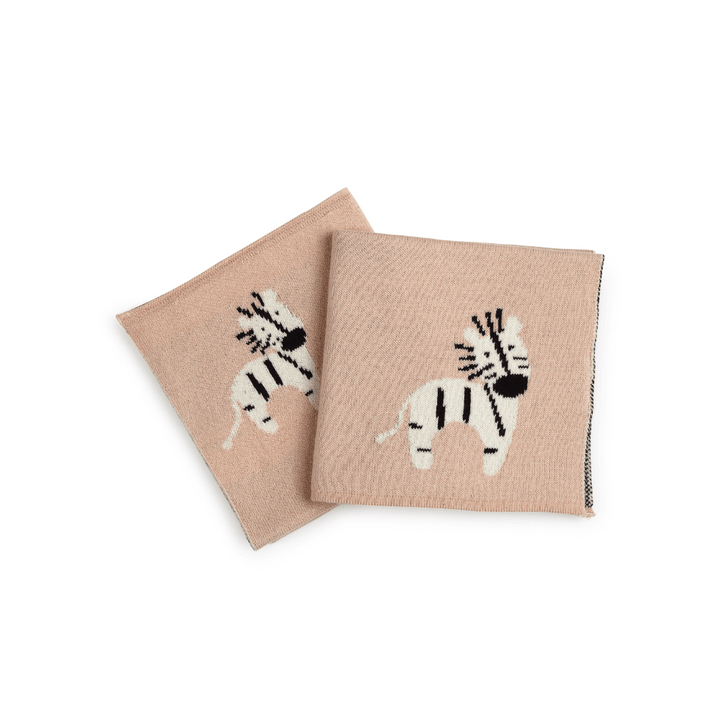 The Baby Trunk Napkin - Zebra (Set of 2)