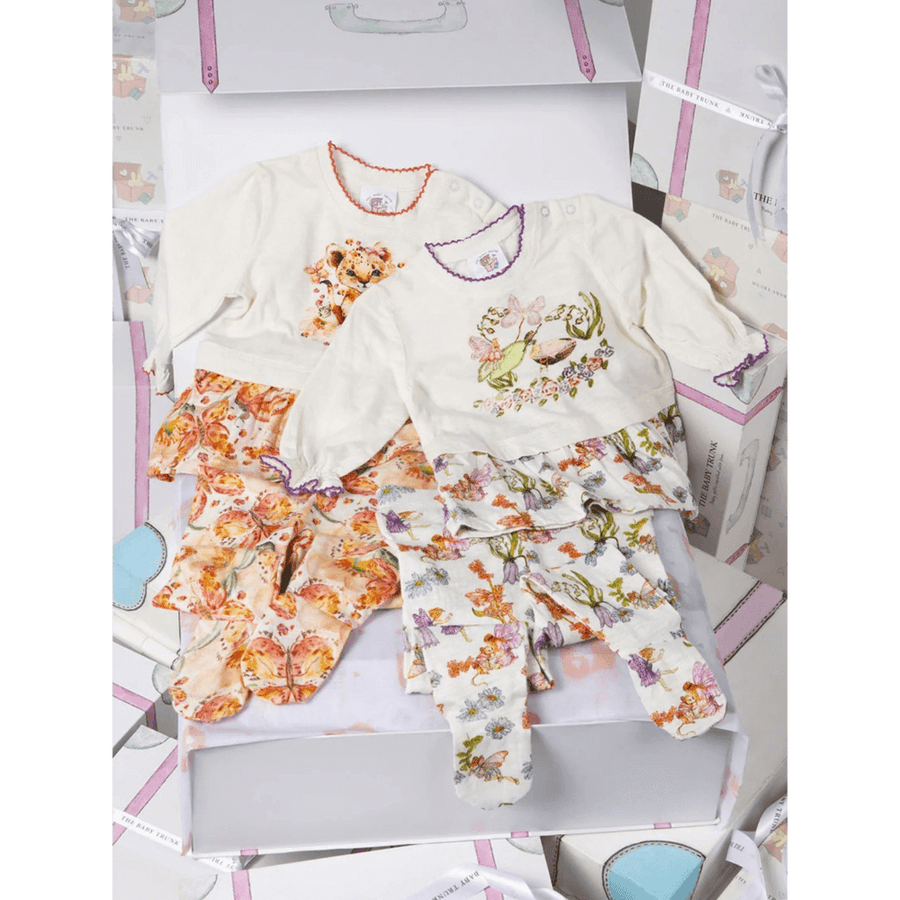 The Baby Trunk Newborn Pack Of 2 Apparel Gift Set Box