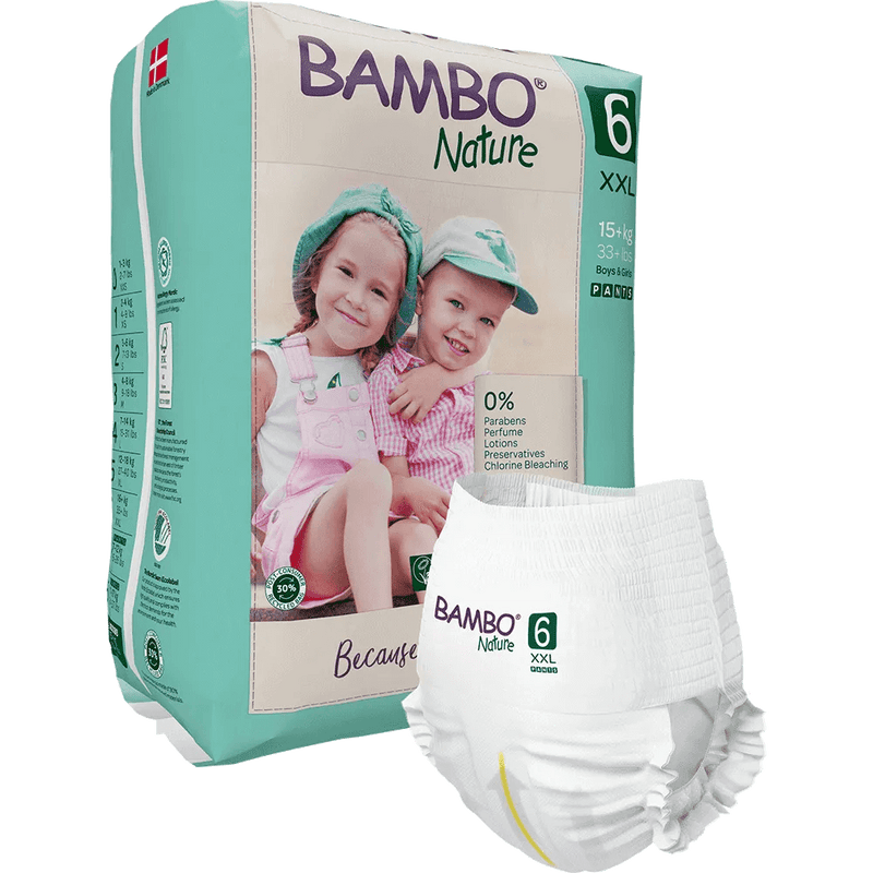 Bambo Nature Premium EcoFriendly Training Pants Size 6 35 Lbs White 19  Count  Amazonin Health  Personal Care