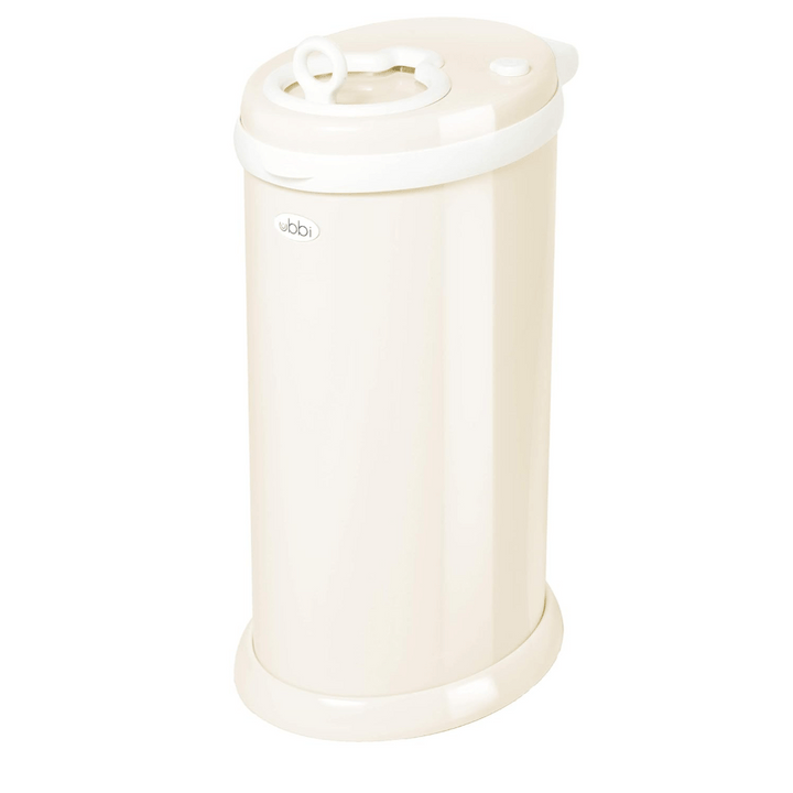 Ubbi Steel Odor Locking Diaper Pail - Ivory