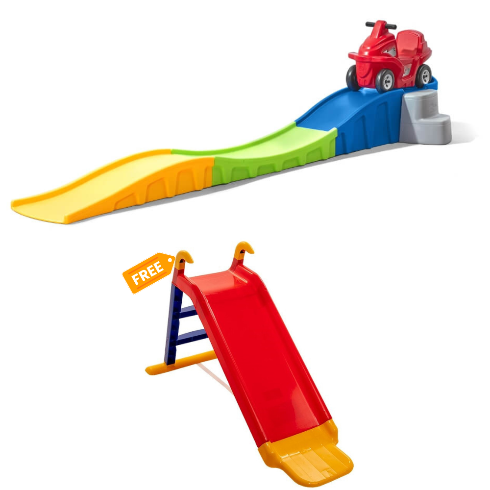 Step2 Anniversary Edition Up &amp; Down Roller Coaster + STARPLAY Slide