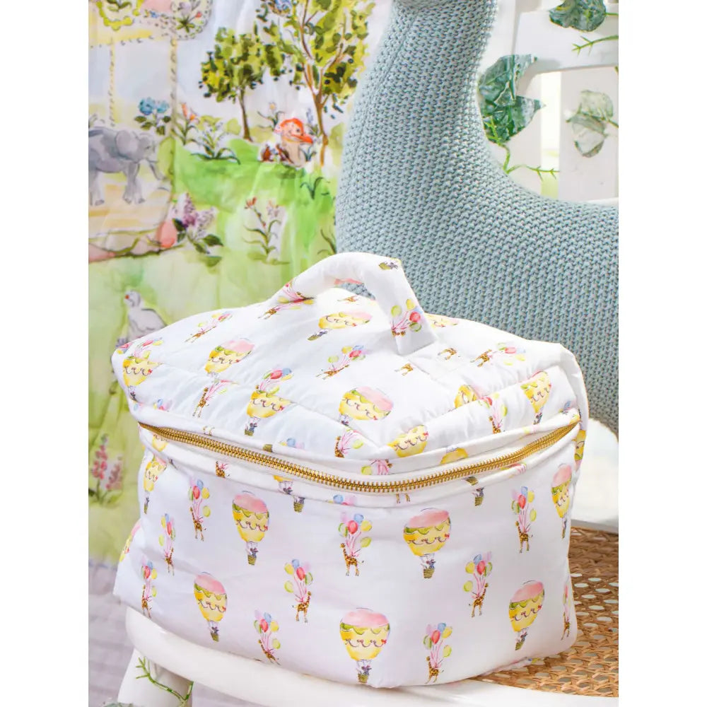 The Baby Trunk Carnival Carousel Travel Kit - White Mix