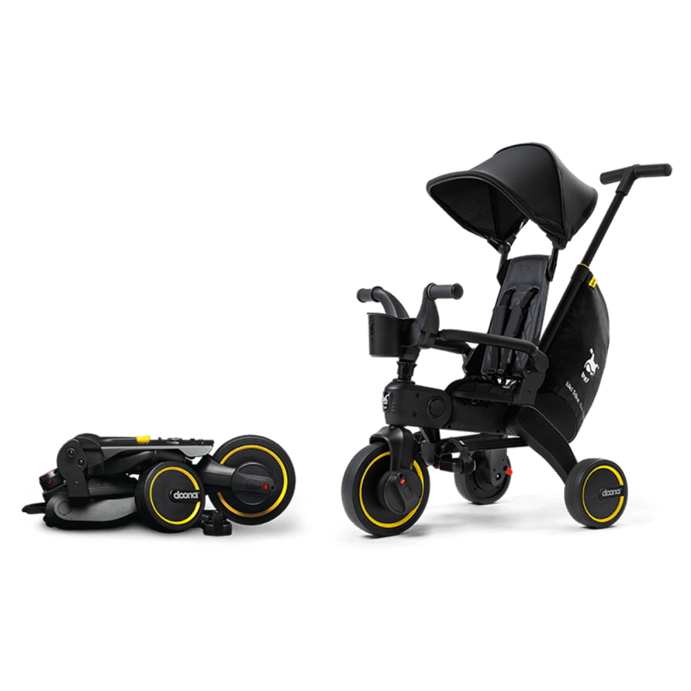 Doona™ Liki S5 5 in 1 Baby Stroller Midnight- Limited Edition