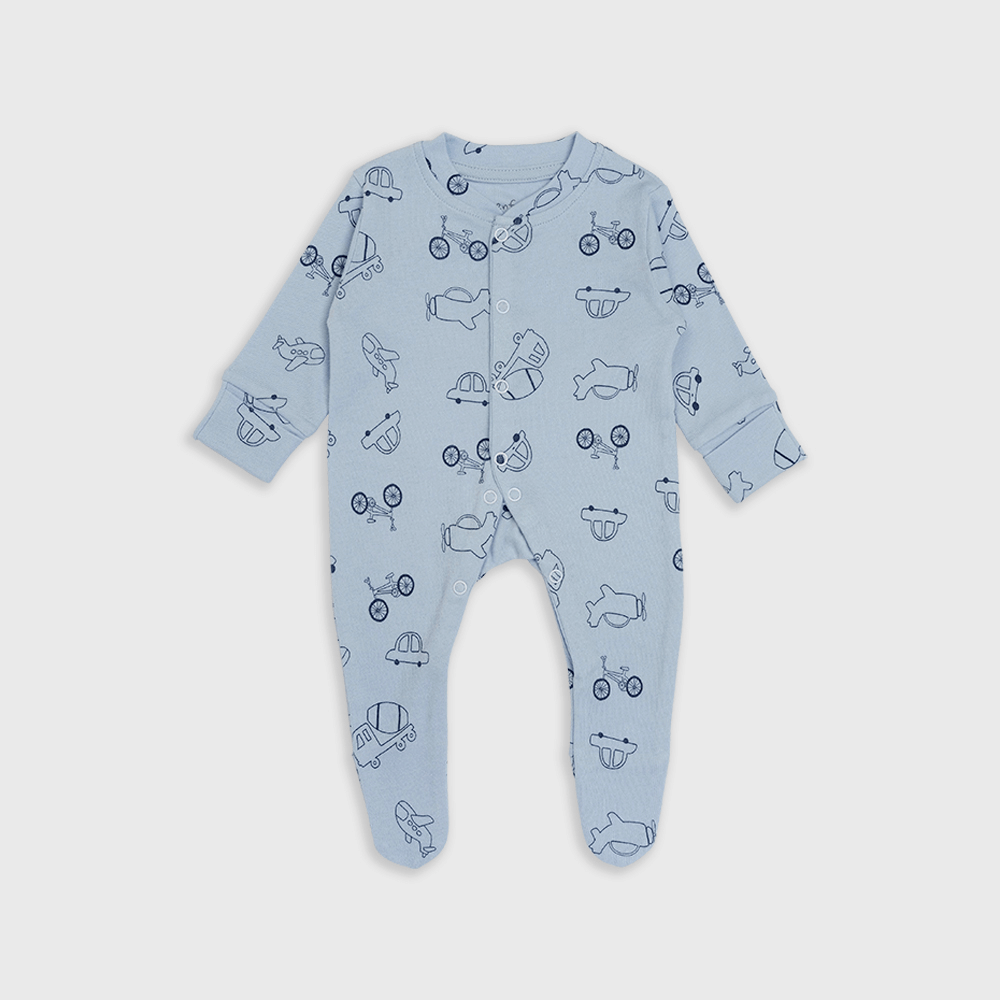 Enfants Wiggly Wheels Sleepsuit