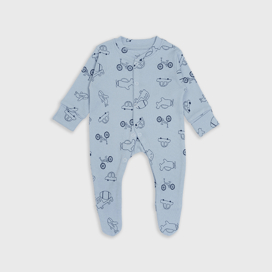 Enfants Wiggly Wheels Sleepsuit