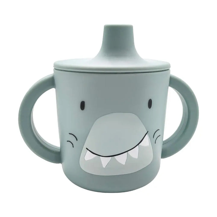 Trixie Silicone Sippy Cup - Mr. Shark
