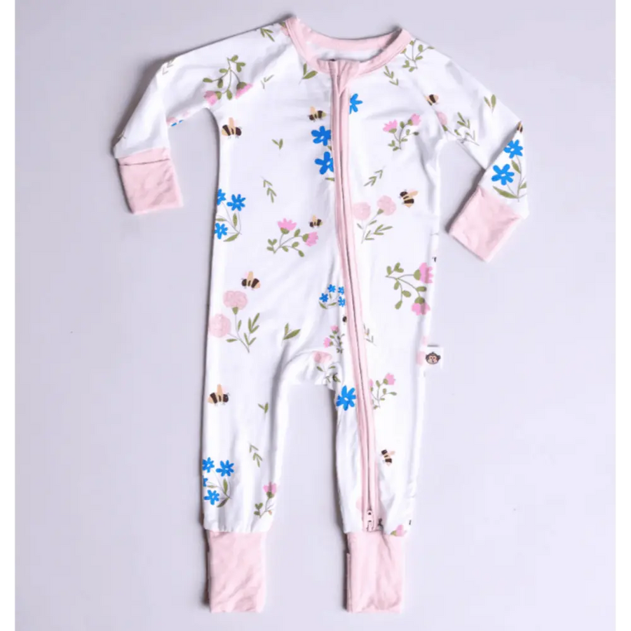 Bubz Zipsuit - Blossoms