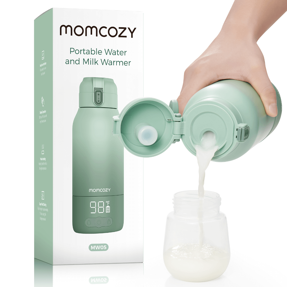 Momcozy Sterilizers &amp; Warmer Portable Breast Milk &amp; Water Warmer - Green