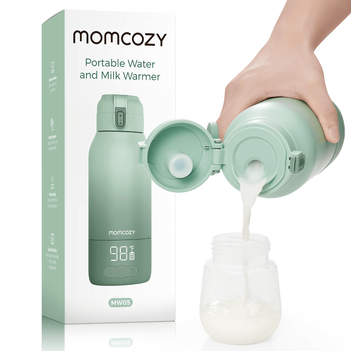 Momcozy Sterilizers &amp; Warmer Portable Breast Milk &amp; Water Warmer - Green
