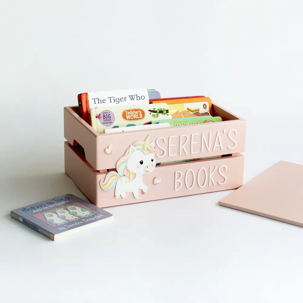 The Tiny Trove My Book Box (Unicorn) - Pink