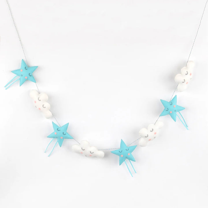 GWD Kids Reach for the Stars Garland - Blue