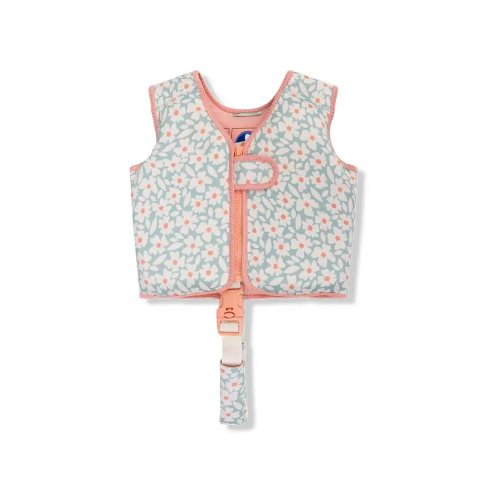 Swim Essentials Swim Vest, Kids Float Vest for Ages 3-6 Years (18-30 kgs), Green - Florish